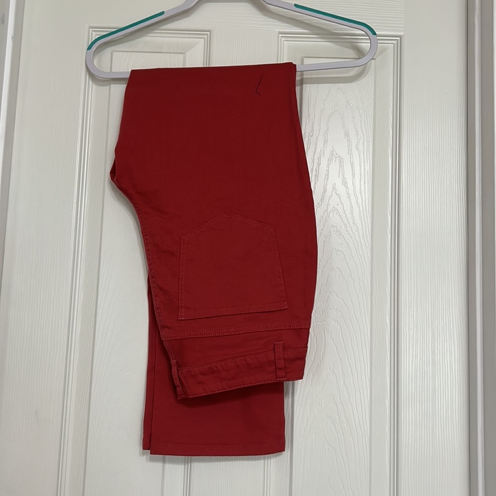 Dreamflex Five Pocket Jeans Vintage Red Size 6